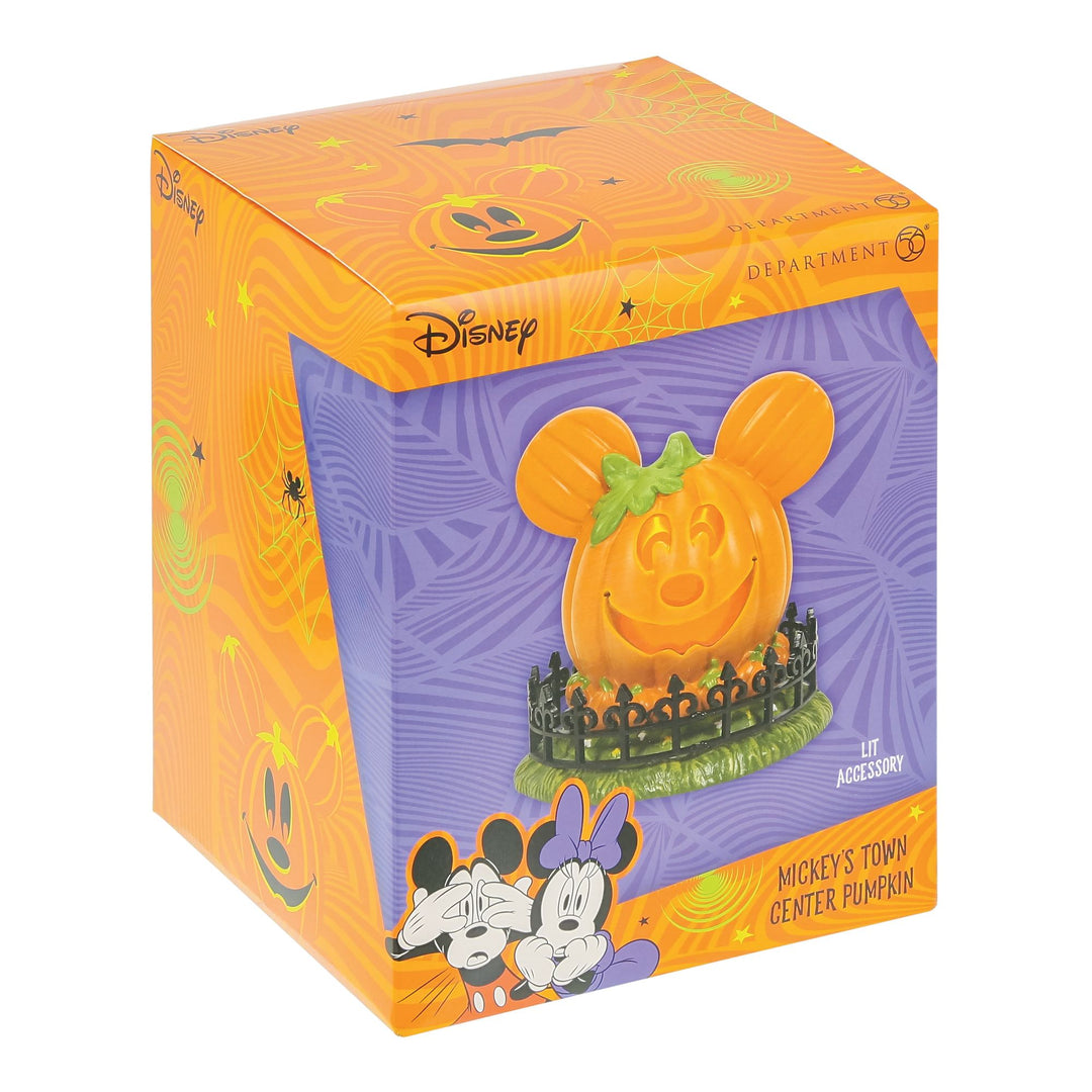 Disney Village | Mickey's Town Center Pumpkin | Village Figures