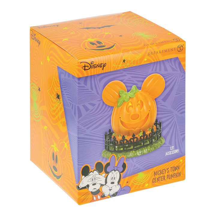 Disney Village | Mickey's Town Center Pumpkin | Village Figures