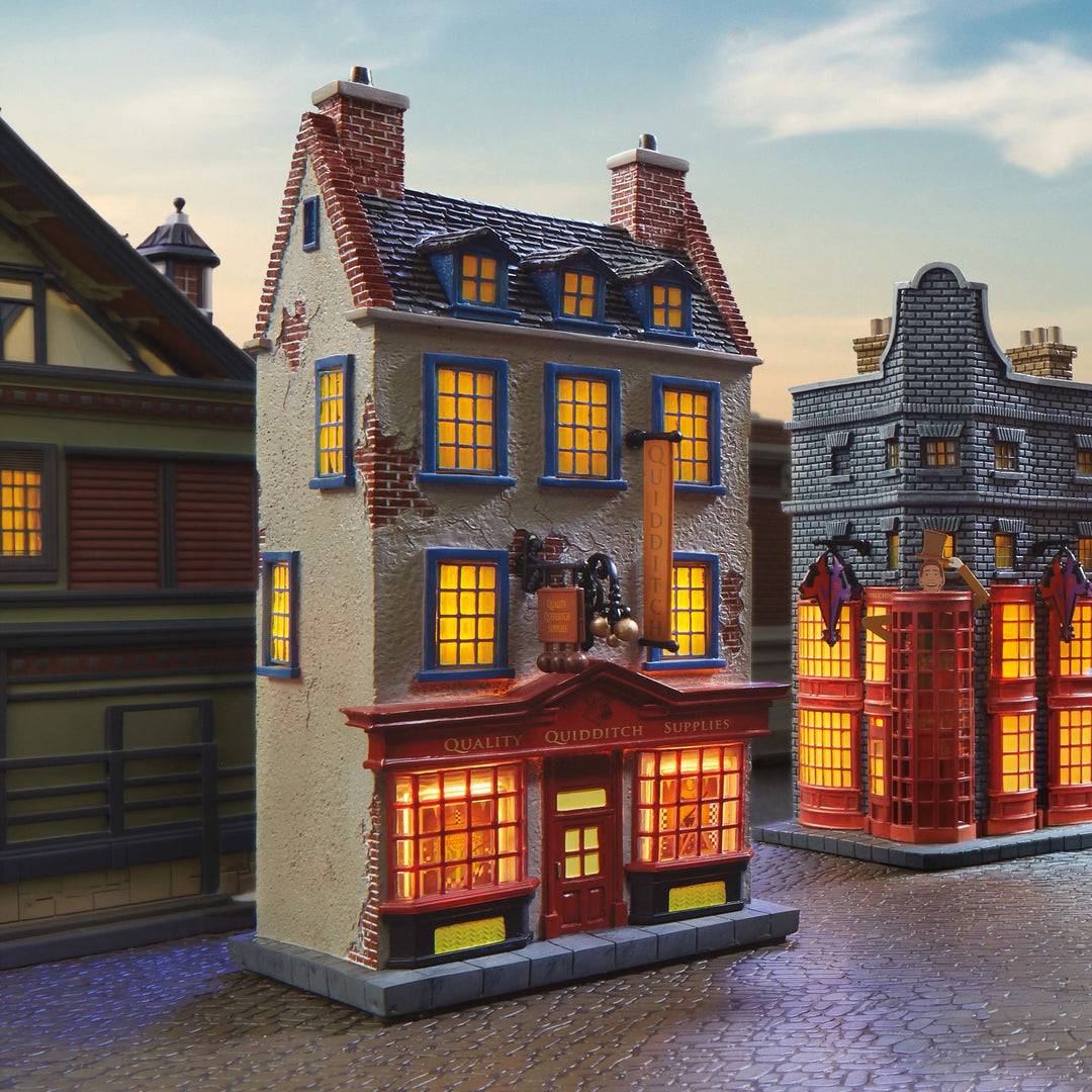 Harry Potter Village | Quality Quidditch Supplies | Lighted Buildings