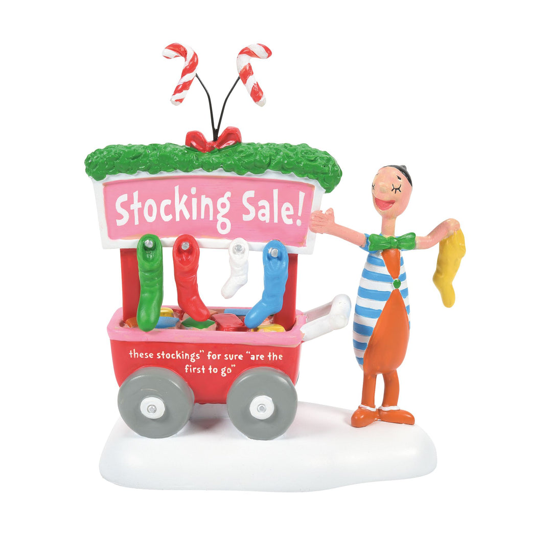 Grinch Villages | A Who's Who Christmas Stocking | Village Figures