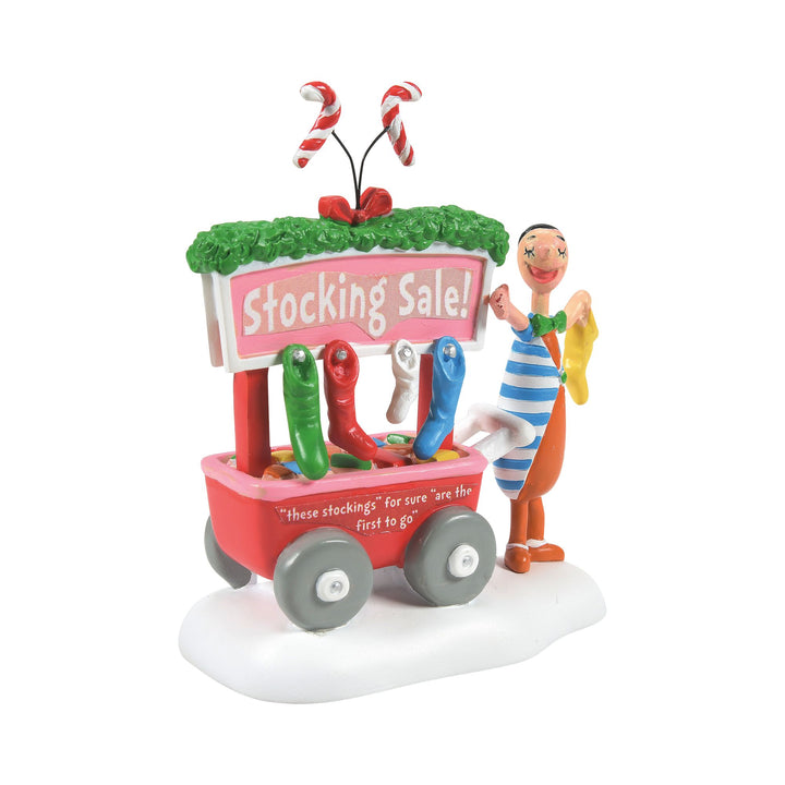 Grinch Villages | A Who's Who Christmas Stocking | Village Figures