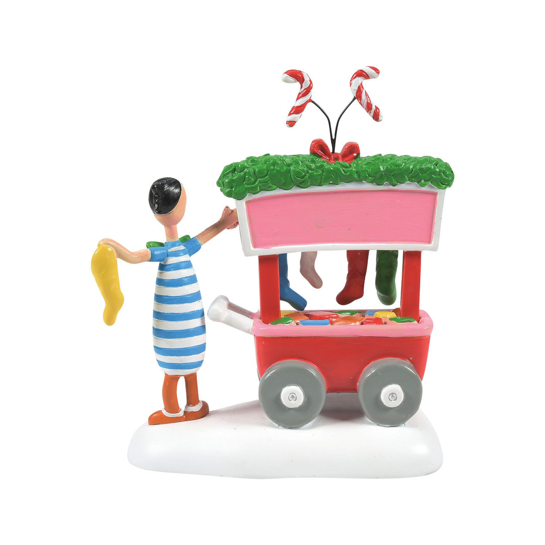 Grinch Villages | A Who's Who Christmas Stocking | Village Figures