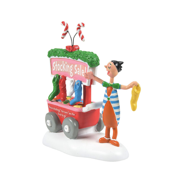 Grinch Villages | A Who's Who Christmas Stocking | Village Figures