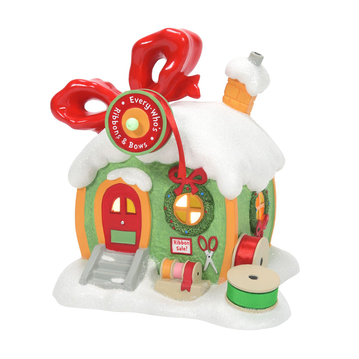 Grinch Villages | Every Who's Ribbon & Bows | Lighted Buildings