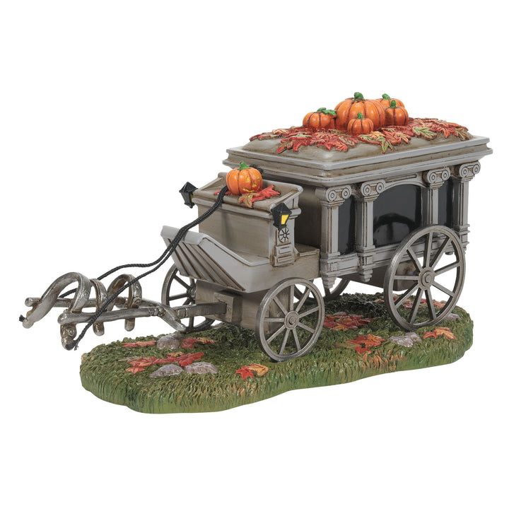Snow Village Halloween | Disneyland Haunted Hearse | Village Figures