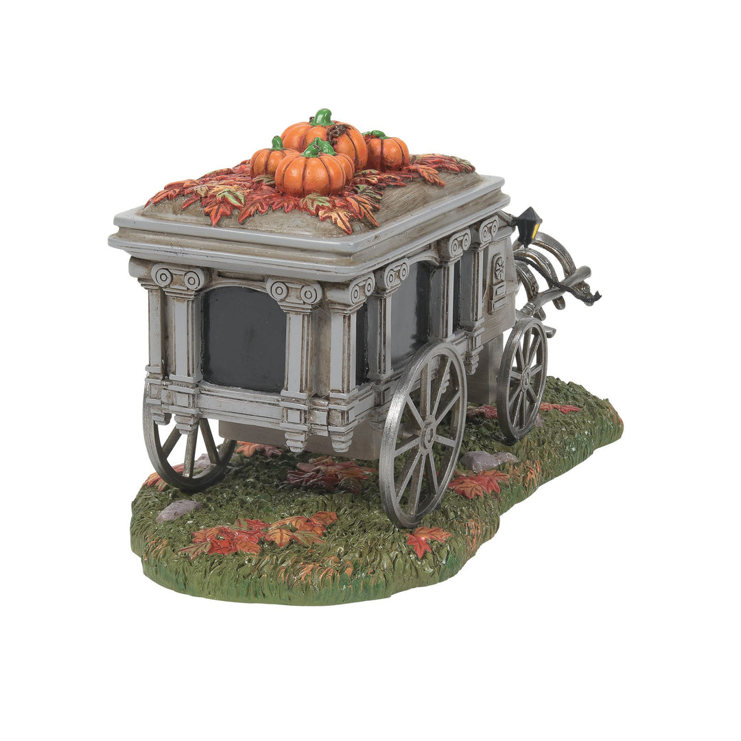 Snow Village Halloween | Disneyland Haunted Hearse | Village Figures