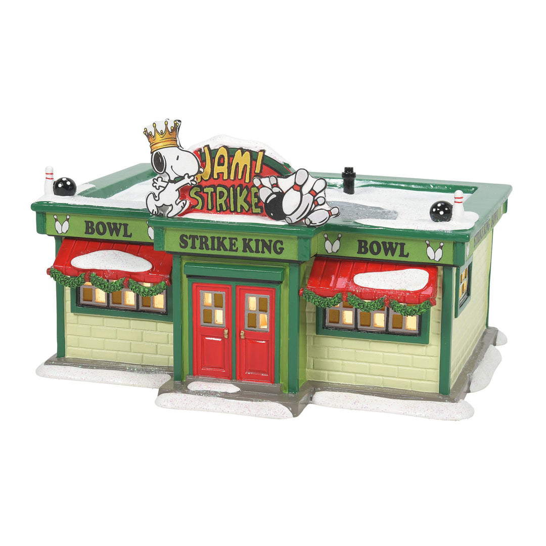 Peanuts Village | Strike King Bowling Alley | Lighted Buildings