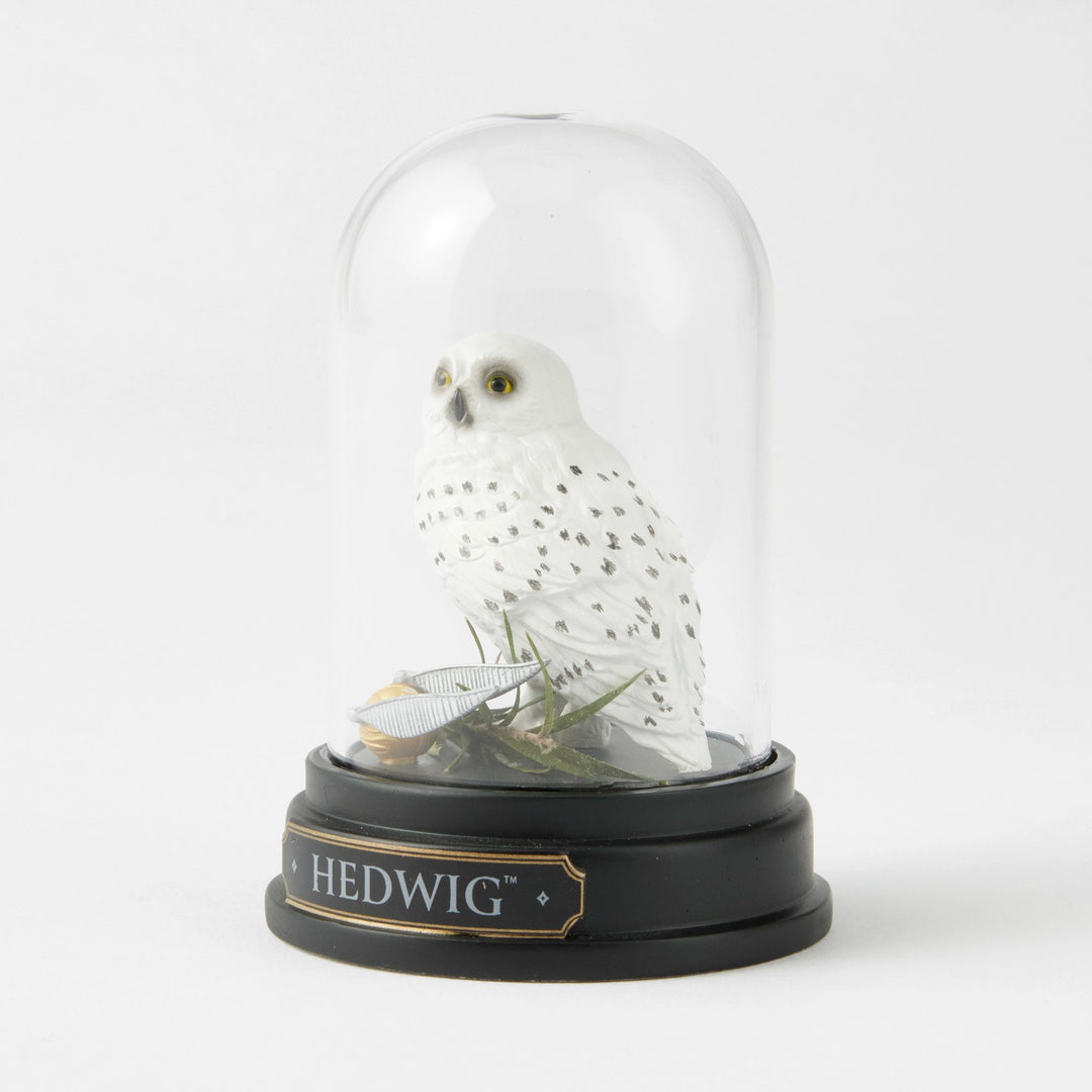 Wizarding World of Harry Potter | WZDWLD Hedwig Curiosity Cloche | Figurine