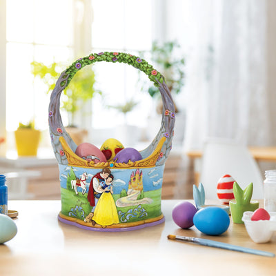 Disney Traditions | Snow White Basket & Eggs | Figurine