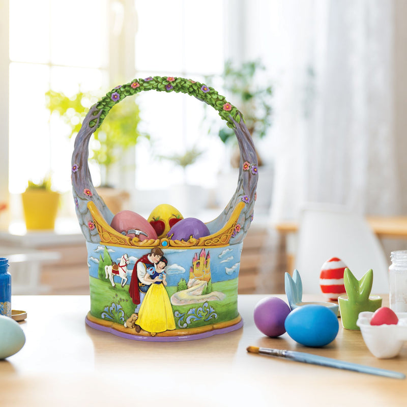 Disney Traditions | Snow White Basket & Eggs | Figurine