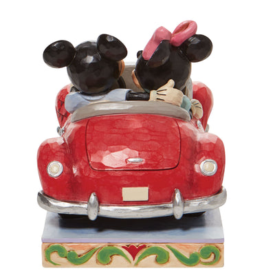 Disney Traditions | Minnie and Mickey in Car | Figurine