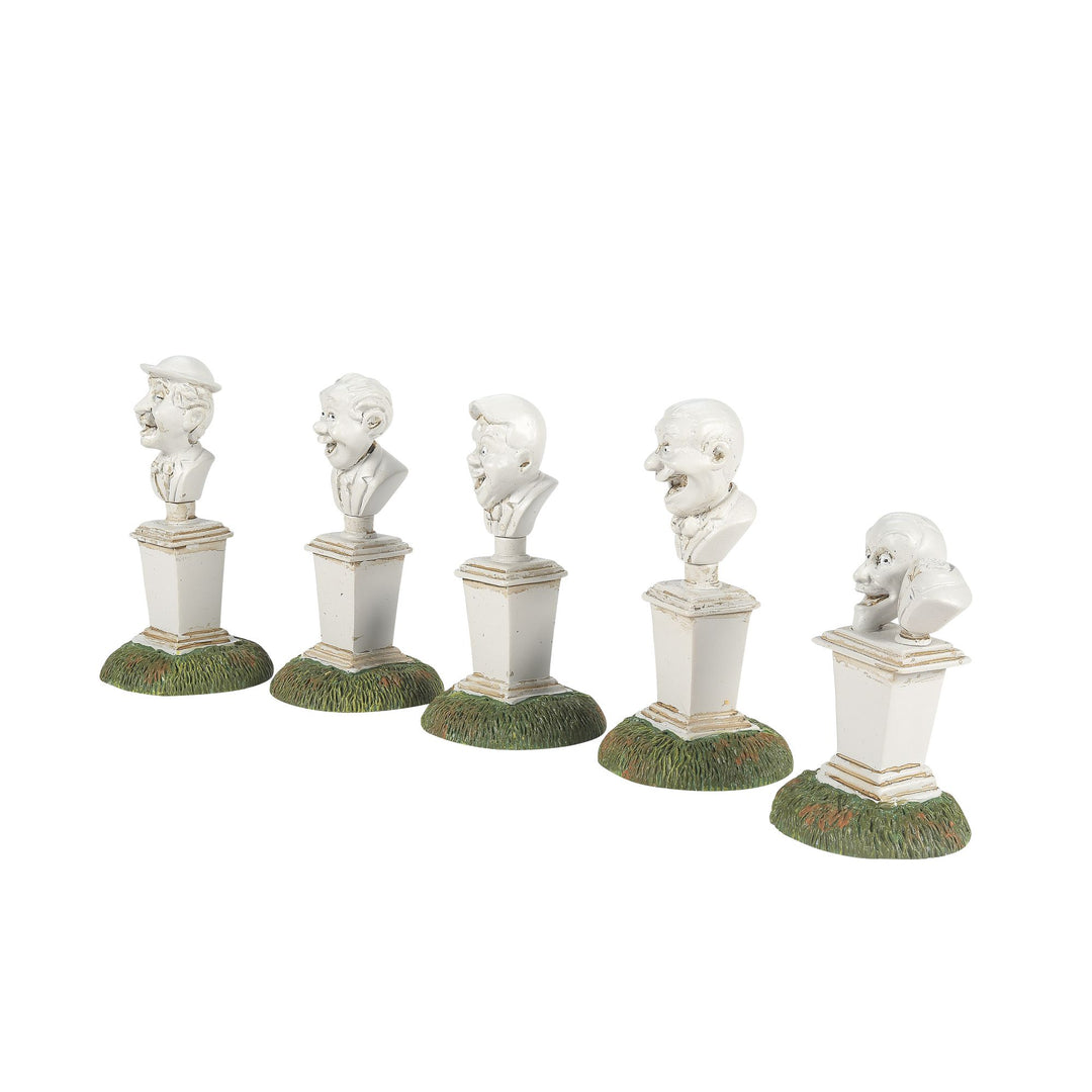 Snow Village Halloween | The Singing Busts St/5 | Village Figures