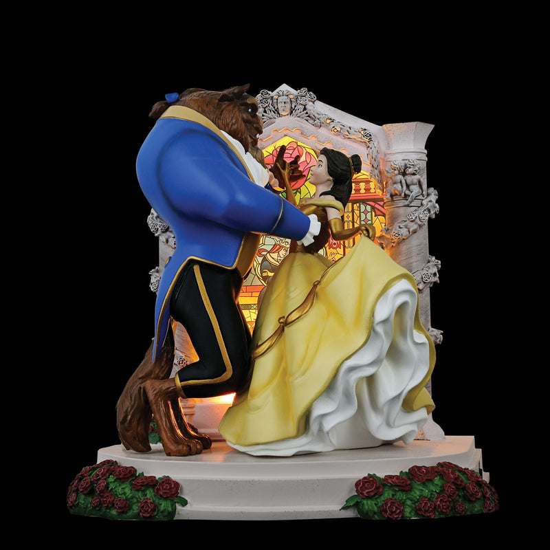 Disney Showcase | Belle & Beast Light Up | Figurine