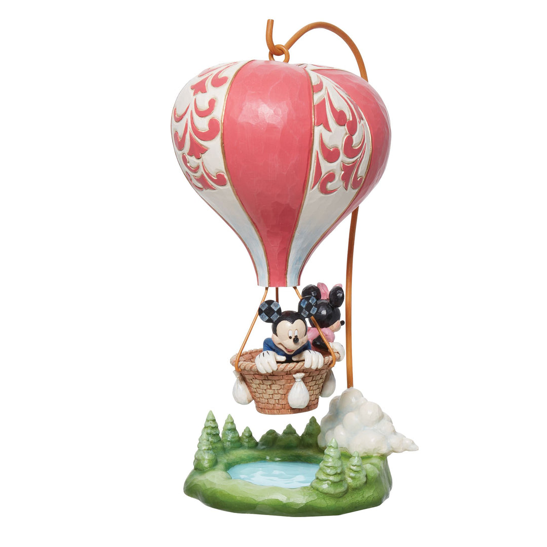 Disney Traditions | Mickey & Minnie Heart-Air Ball | Figurine