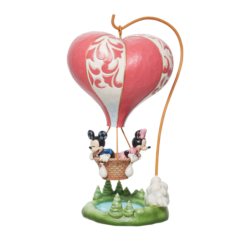 Disney Traditions | Mickey & Minnie Heart-Air Ball | Figurine