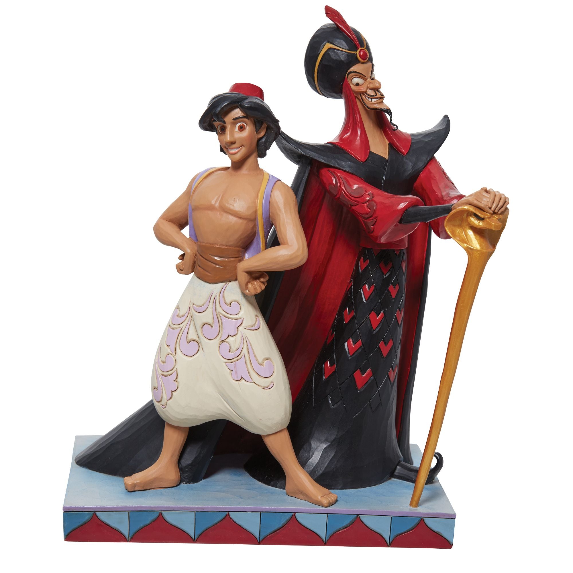 Disney Traditions y フィギュア Disney Traditions | Aladdin & Jafar Good vs Evil | Figurine
