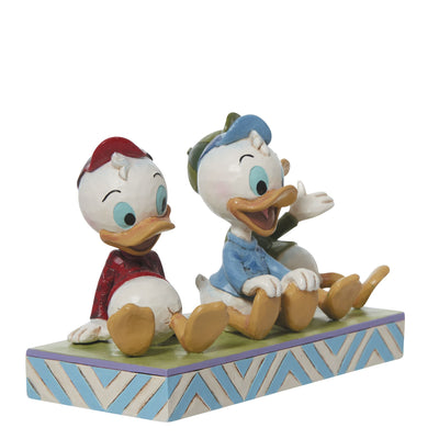 Disney Traditions | Huey Dewey & Louie Sitting | Figurine