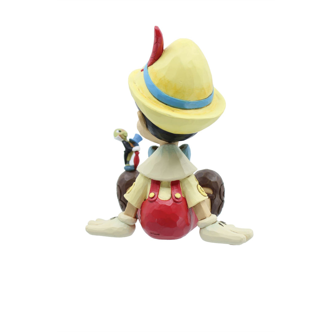 Disney Traditions | Pinocchio & Jiminy Sitting | Figurine