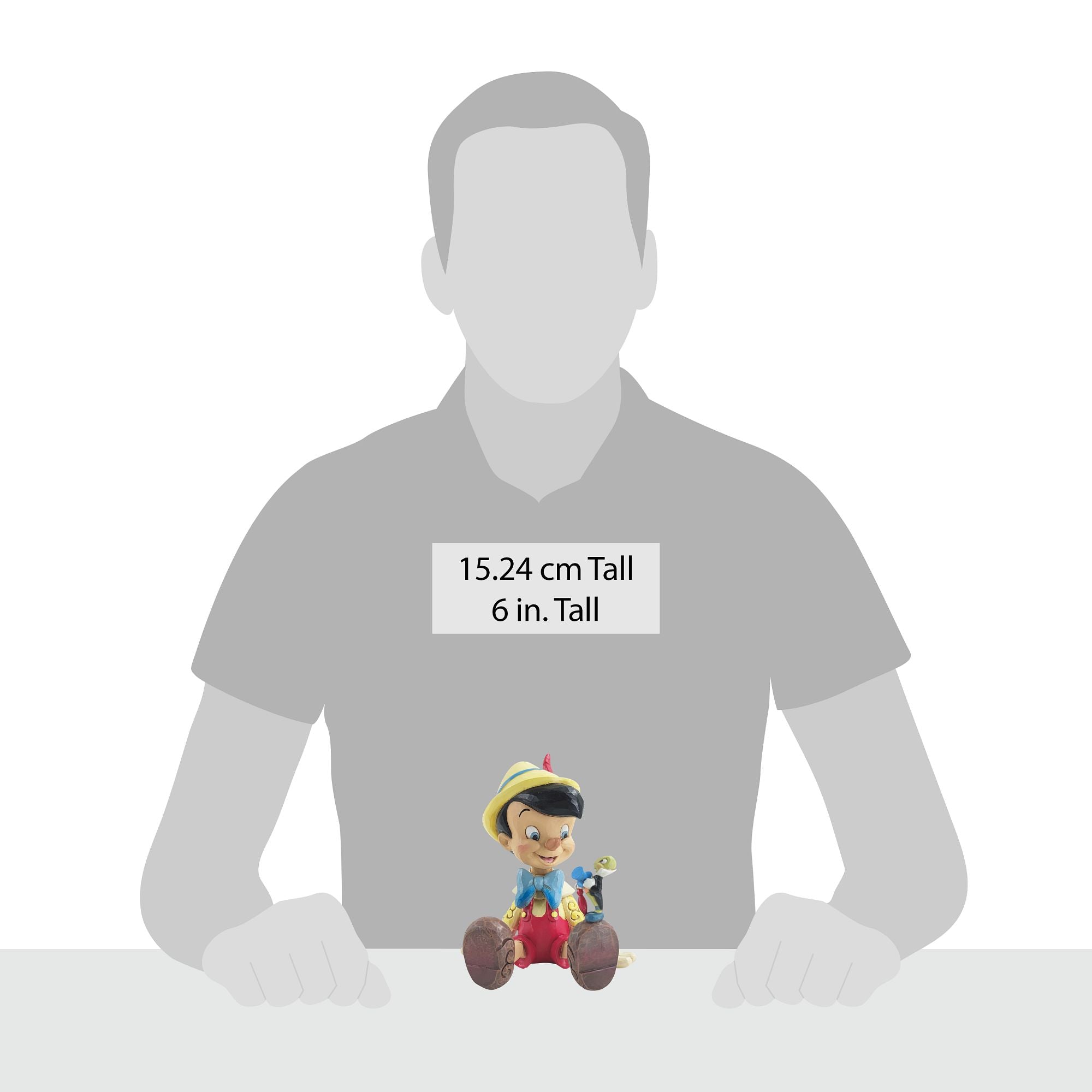 Disney Traditions | Pinocchio & Jiminy Sitting | Figurine – Enesco