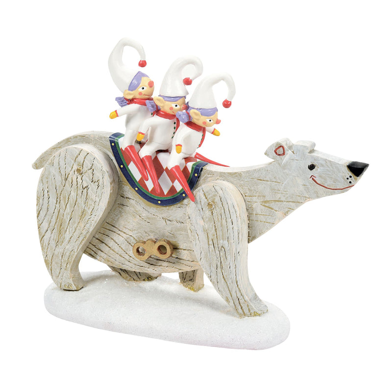 Nightmare Before Christmas VLG | Polar Bear Ride | Village Figures