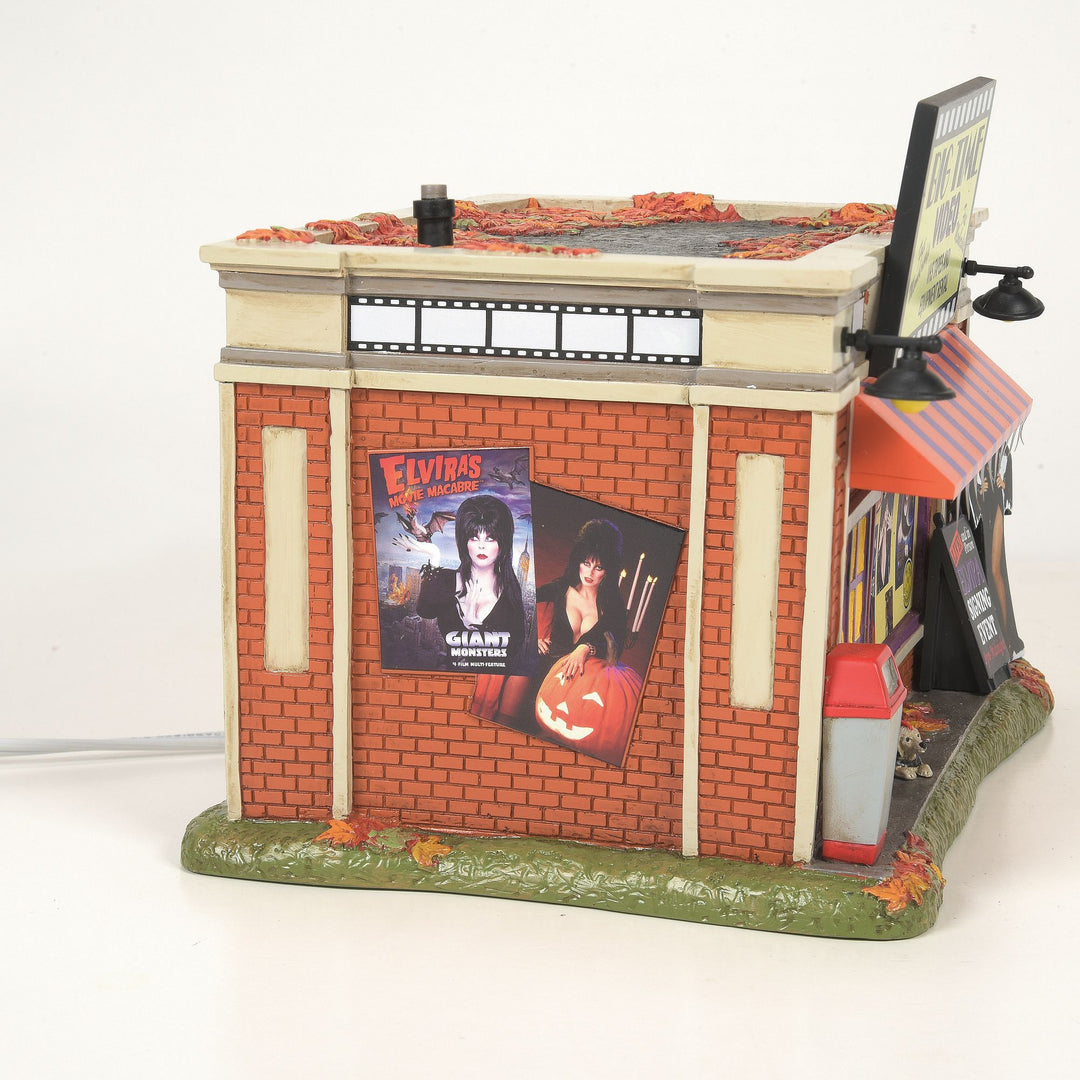 Hot Properties Village | Elvira's Big Time Video Store | Lighted Buildings