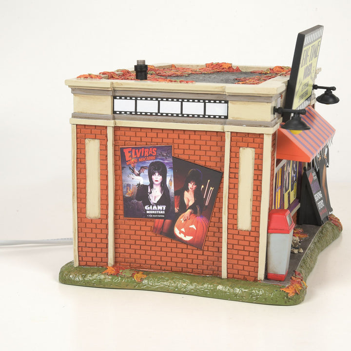Hot Properties Village | Elvira's Big Time Video Store | Lighted Buildings