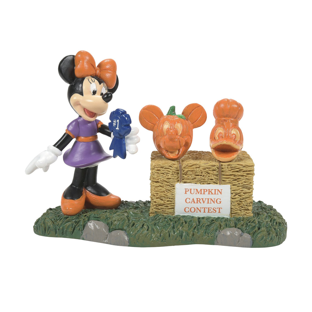 Disney Village | Minnie Picks A Winner | Village Figures