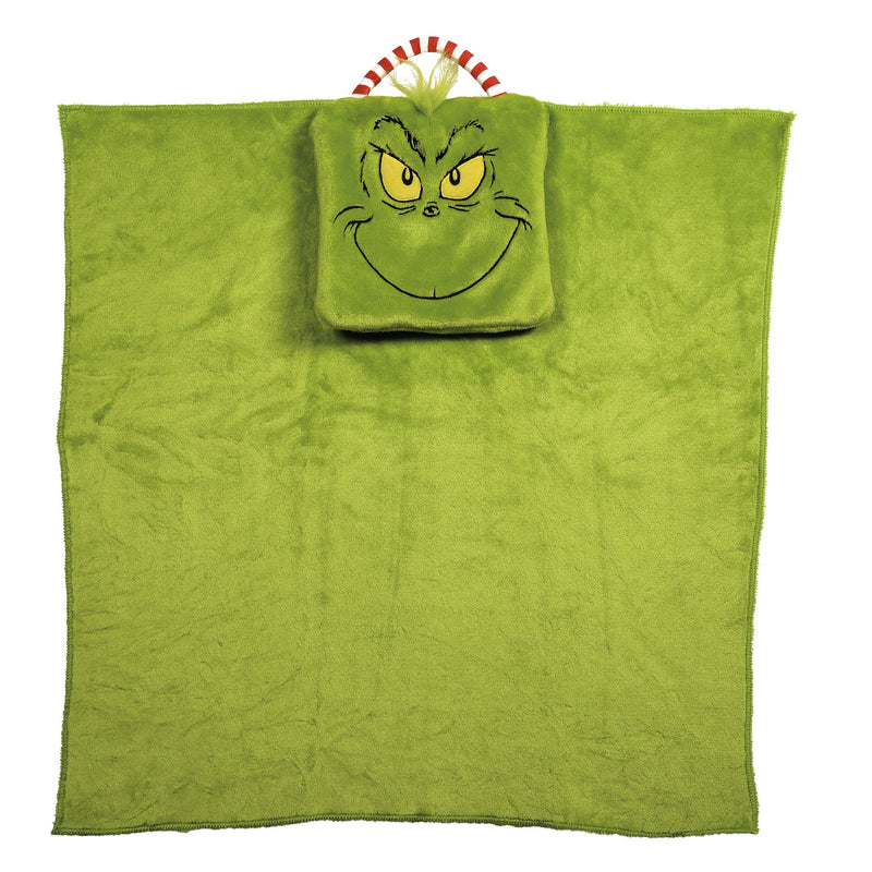 New Baby by Izzy and Oliver | Grinch Travel Blanket | Blanket