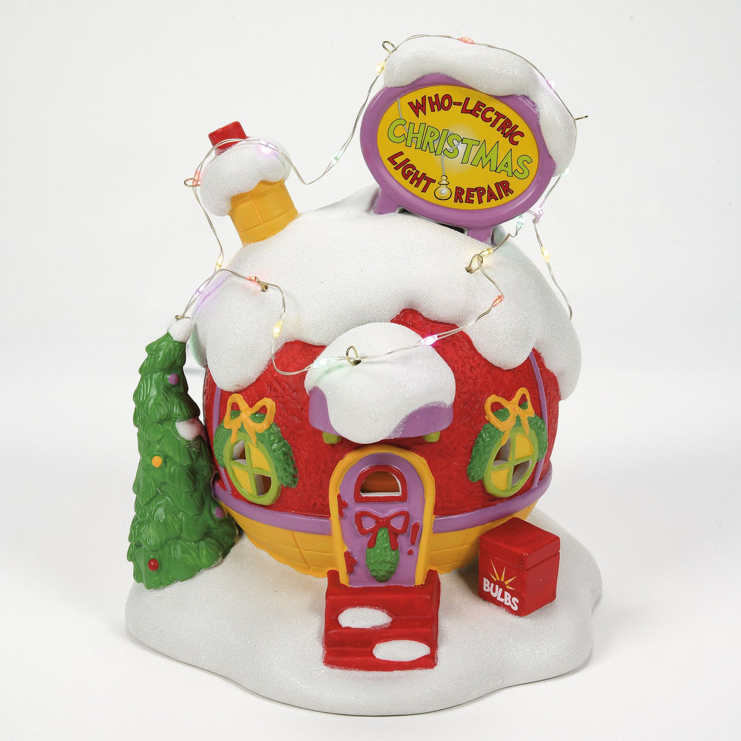 Grinch Villages | Who-Lectric Xmas Light Repair | Lighted Buildings