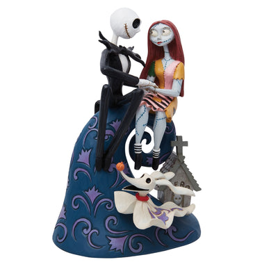 Disney Traditions | Jack, Sally & Zero on Hill | Figurine