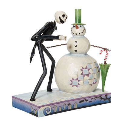 Disney Traditions | Jack with Snowman | Figurine