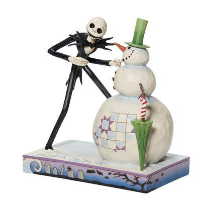 Disney Traditions | Jack with Snowman | Figurine