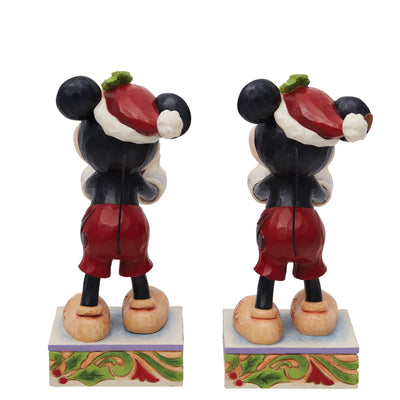 Disney Traditions | Santa Mickey with Gift | Figurine
