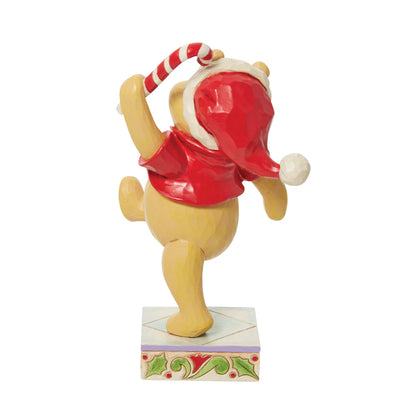 Disney Traditions | Pooh Christmas Candycane | Figurine