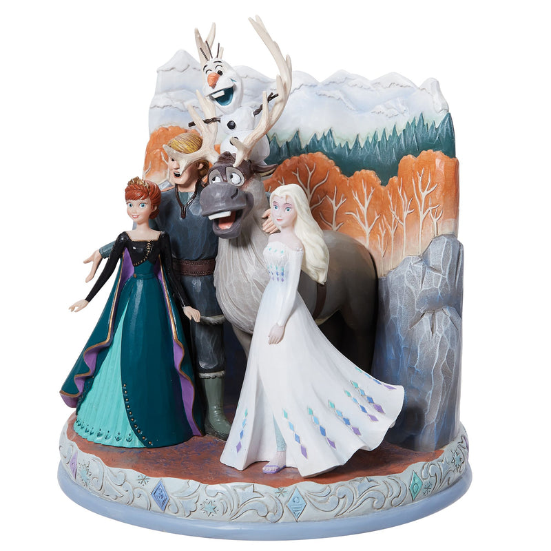 Disney Traditions - Figurine La Reine des Neiges Carved by Heart