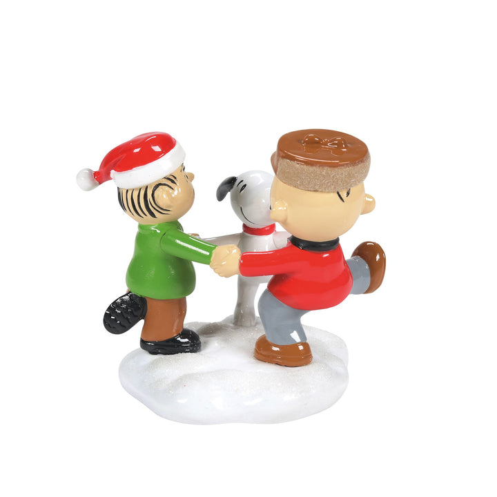 Peanuts Village | Trio Of Besties | Village Figures
