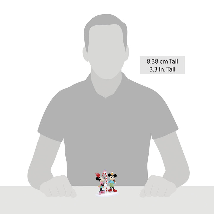 Disney Village | Mickey & Minnie Share A Treat | Village Figures