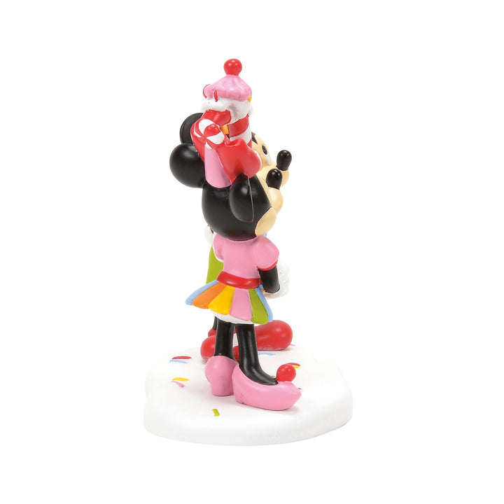 Disney Village | Mickey & Minnie Share A Treat | Village Figures