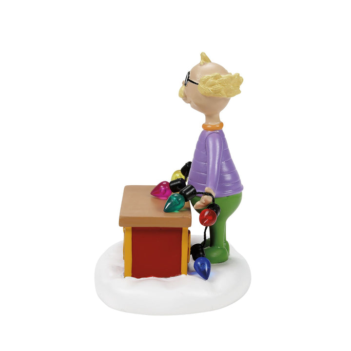 Grinch Villages | Who Lightbulb Tester | Village Figures