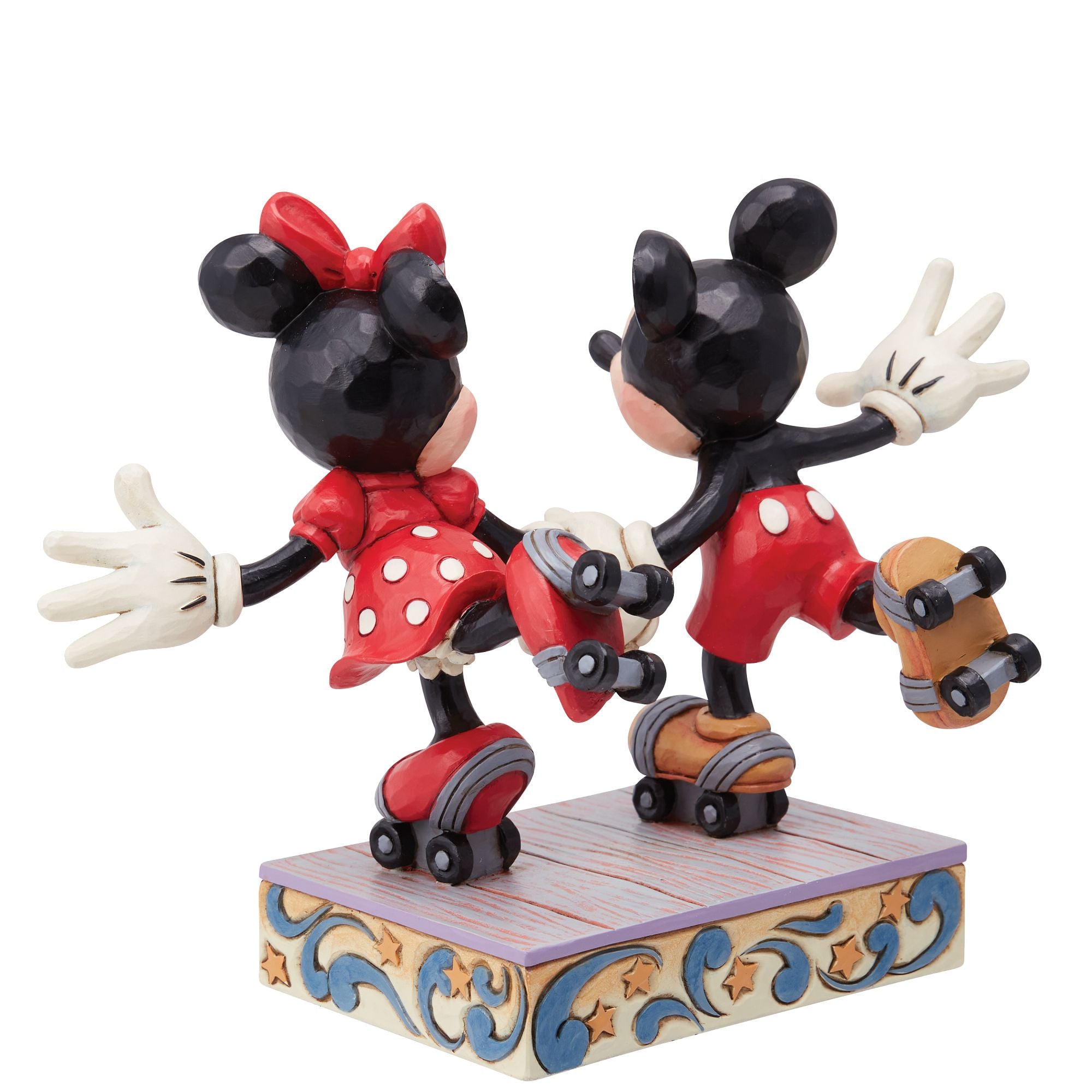 Disney Traditions | Mickey & Minnie Roller Skating | Figurine