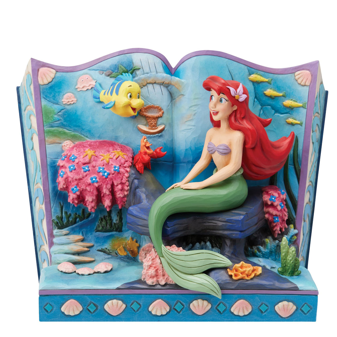 Disney Traditions | The Little Mermaid Storybook | Figurine