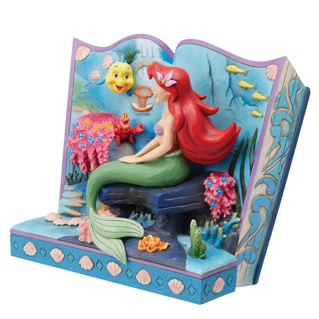 Disney Traditions | The Little Mermaid Storybook | Figurine
