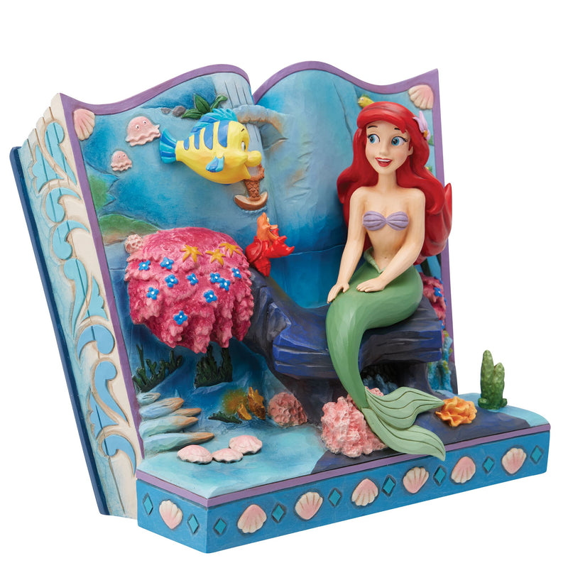Disney Traditions | The Little Mermaid Storybook | Figurine