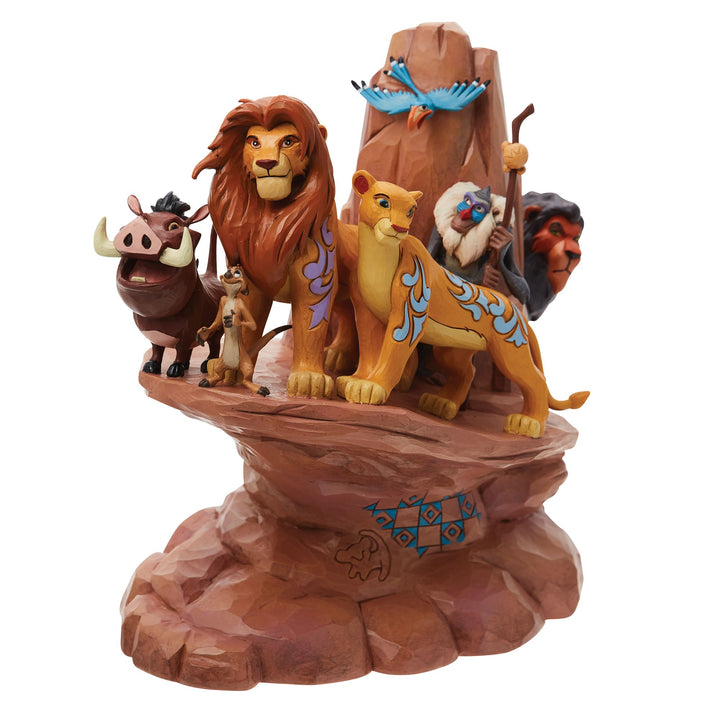Disney Traditions | Lion King Carved in Stone | Figurine