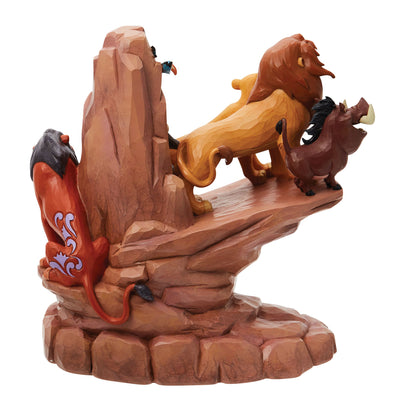 Disney Traditions | Lion King Carved in Stone | Figurine