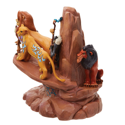 Disney Traditions | Lion King Carved in Stone | Figurine