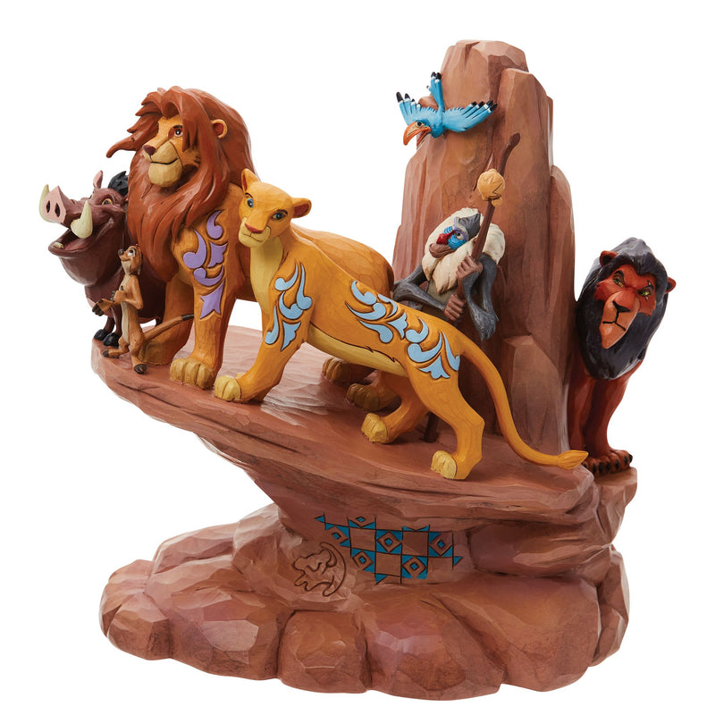 Disney Traditions | Lion King Carved in Stone | Figurine