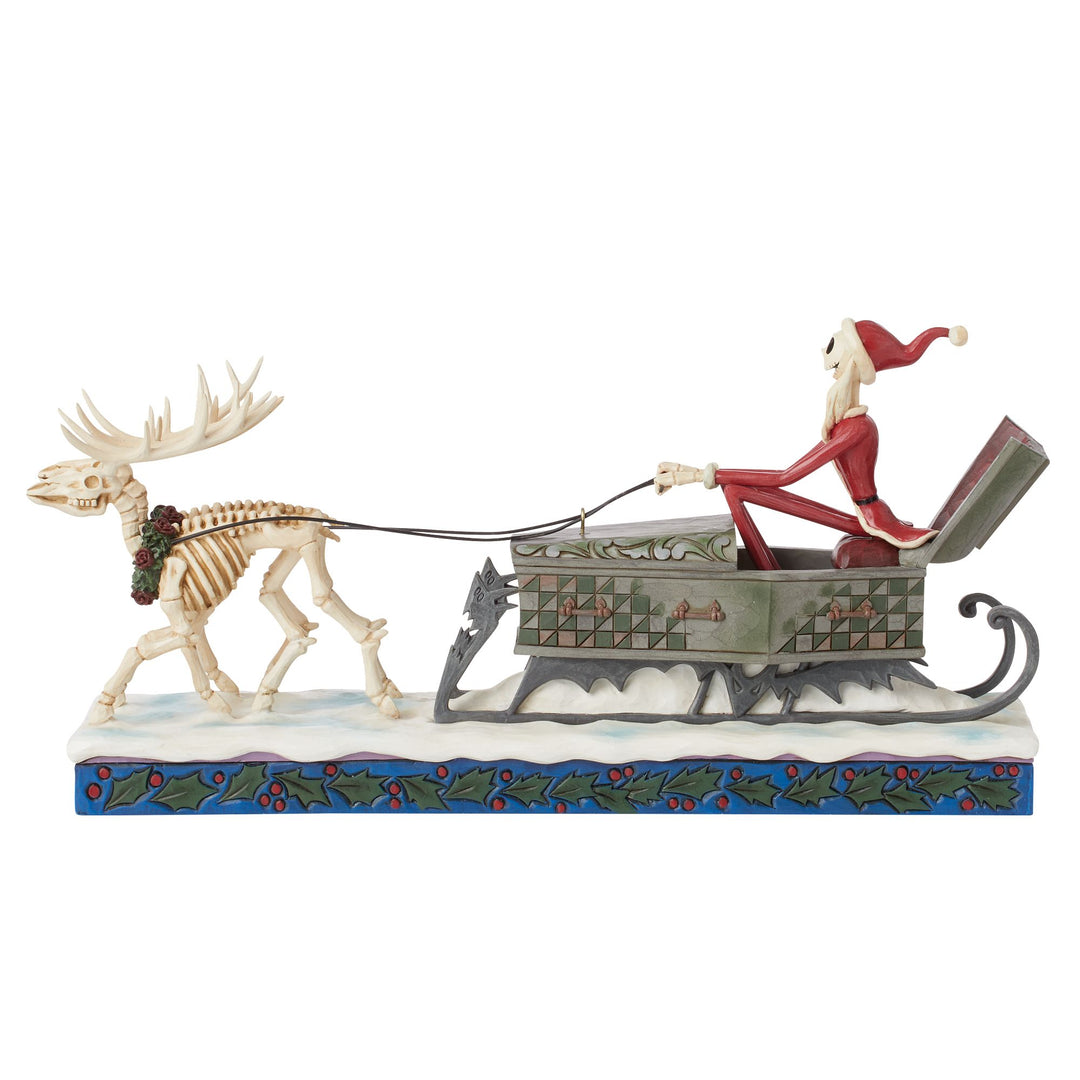 Disney Traditions | Jack Skeleton Sleigh | Figurine