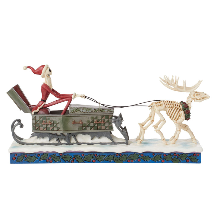 Disney Traditions | Jack Skeleton Sleigh | Figurine