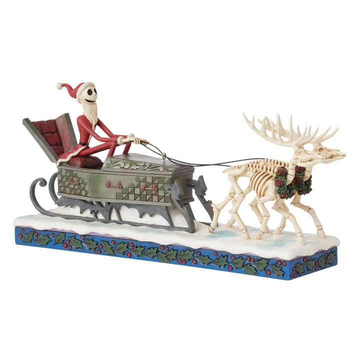 Disney Traditions | Jack Skeleton Sleigh | Figurine
